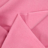Pink wool-blend velvet