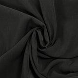 Crepe de poliéster Marguerite negro