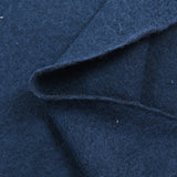 Navy blue boiled wool