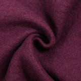 Lana hervida color vino