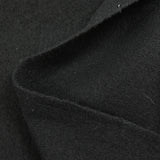 Laine foulée double face noir