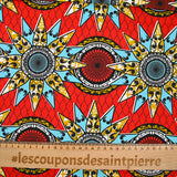 Eindhoven Blue Eindhoven Ethnic Cotton Red background
