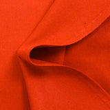 Caban 100% laine orange sanguine