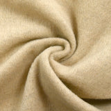 Velours de laine à poils mi-longs beige clair