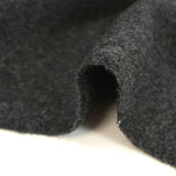 Velours de laine mélangée anthracite chiné
