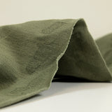Jersey de coton vert olive