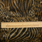 Mady wild brown faux fur wool blend