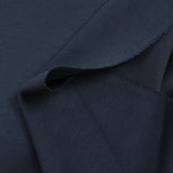 Jersey de polyviscose lourd double-face marine