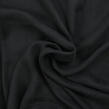 Crêpe georgette viscose noir
