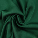 Crêpe satin de polyester vert émeraude