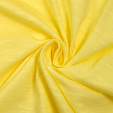 Jersey de coton flammé jaune mimosa