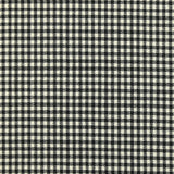 Off-white and black mini gingham wool and mohair suit fabric