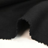 Drap de laine mélangée noir