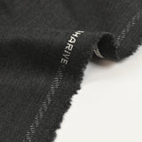 100% wool heather gray tailoring fabric
