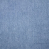 Chambray de polycoton bleu clair