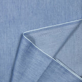 Chambray de polycoton bleu clair