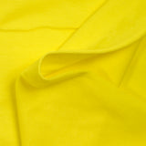 Jersey de coton jaune mimosa