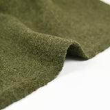 100% khaki boiled wool