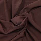 Wine-colored polyester crepe