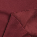 Sweat minkee épais rouge bordeaux