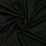 Maille fine côtelée noir