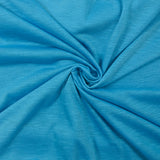 Maille fine flammée turquoise