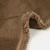 Velours côtelé polyester 2 mm mordoré