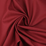 Popeline de coton rouge cerise