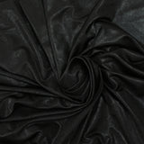 Fine blue iridescent jersey black background