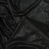 Fine blue iridescent jersey black background