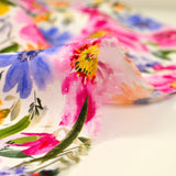 Viscose imprimée Stella rose