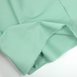 Eucalyptus green cotton satin