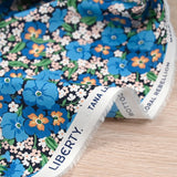 Coton liberty ® Gabriella Gisou bleu au mètre