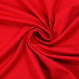 Jersey de coton fin rouge