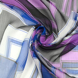 Mousseline Cryble 100% impresa Old School Royer and Violet