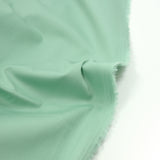 Eucalyptus green cotton satin