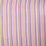 Cruy Mousseline 100% Siller Violet y Stripe amarillo