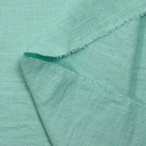 Twill de polyester chiné Ava aigue-marine