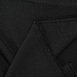 Polyester doupionné noir