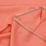 Lin viscose corail