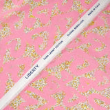 Coton liberty ® Leontyne Love Emma and Georgina rose au mètre
