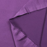 Crêpe satin polyester léger violet