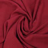 Crêpe polyester fin cerise