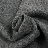 Drap de laine gris chiné