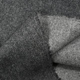 Drap de laine gris chiné
