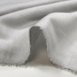 Coton chemise natté gris clair
