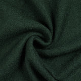Lana hervida de color verde oscuro 100%