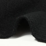 100% Laine bouillie noir