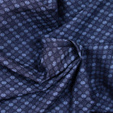 JACQUARD Polyviscose Symphony Marine Fond