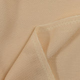 Piqué de viscose fantaisie beige